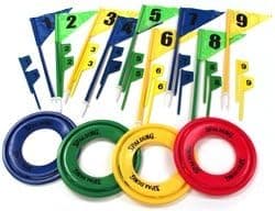 Spalding Backyard Challenge Disc Golf Lawn Game Set