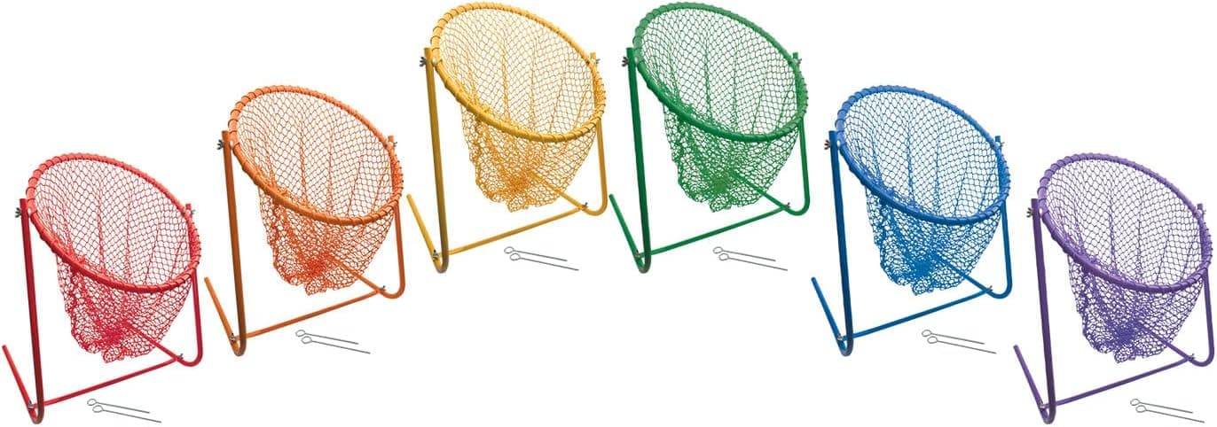 Champion Sports Multipurpose Target Net Set for Golf or Frisbee, Assorted Colors, Multi (TNM18SET)