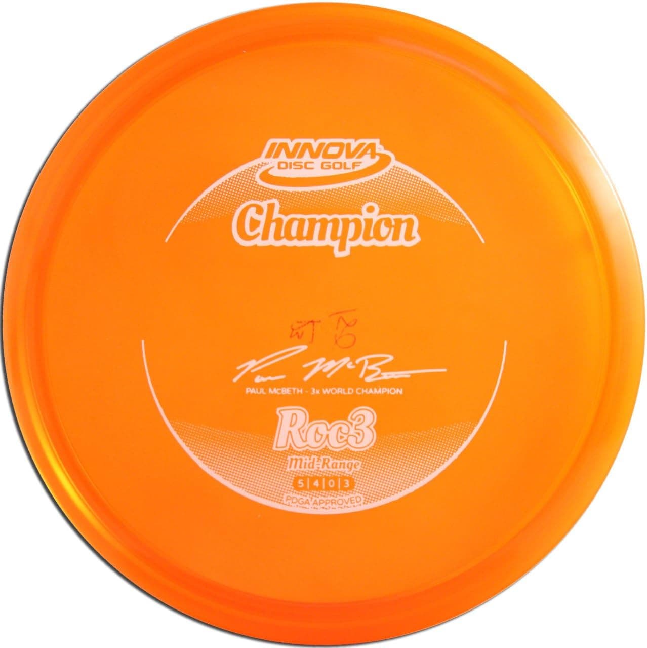 Innova Champion Roc3 Mid-Range Disc Golf Disc 170-175 Grams