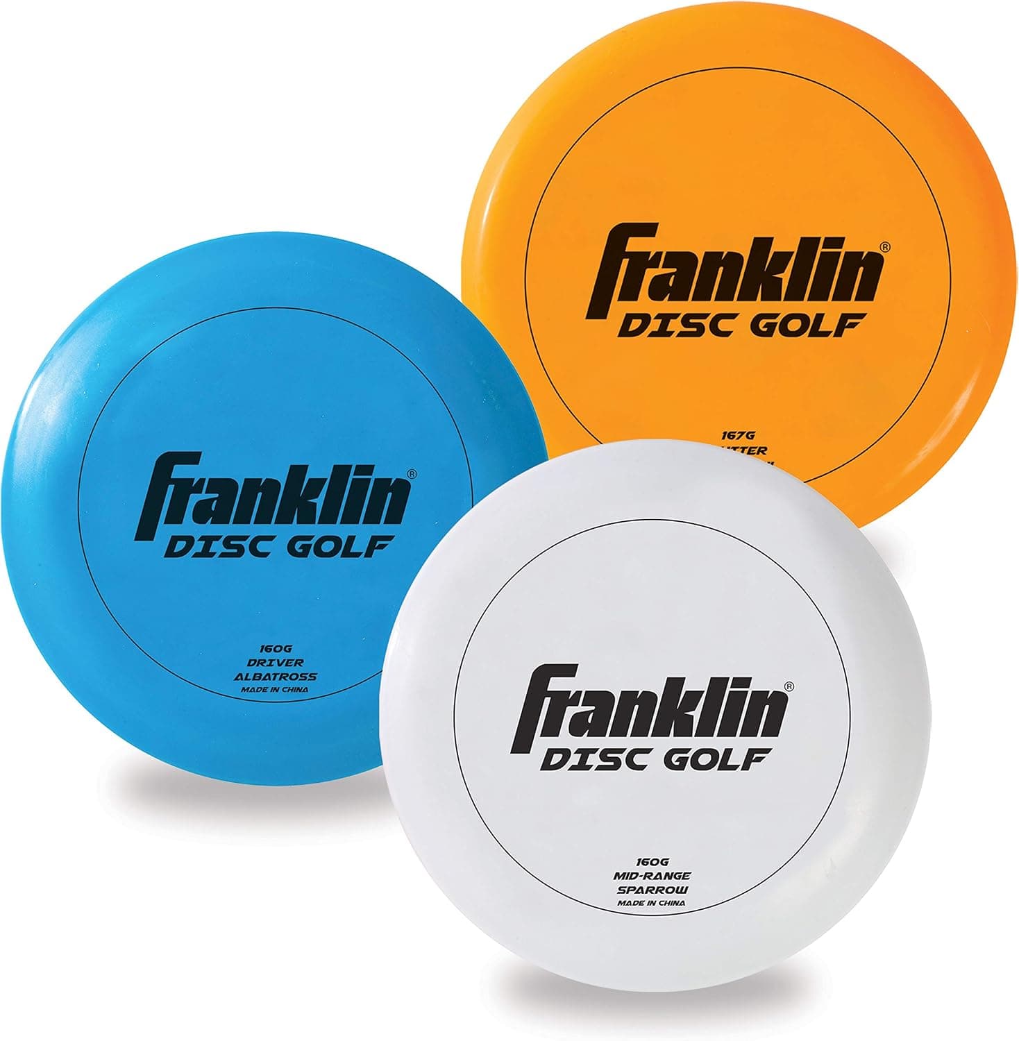 Franklin Sports Disc Golf 3 Pack