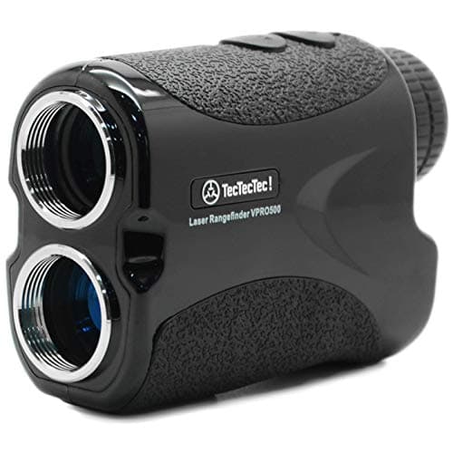 Upgraded Slope - TecTecTec VPRO500 Golf Rangefinder with Slope - Laser Range Finder with Flagseeker VPRO500® - Laser Binoculars - with Battery