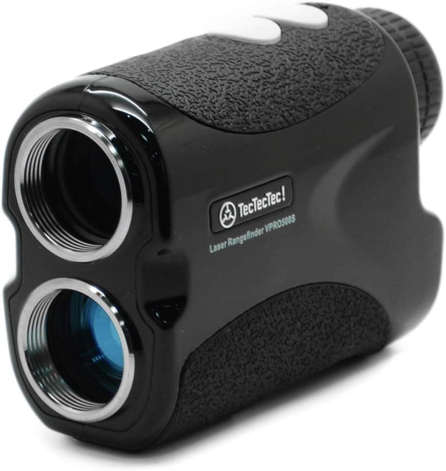 TecTecTec VPRO500S Laser Golf Rangefinder with Slope Mode, Pin Lock and Battery, 6X Magnification, 540 Yards
