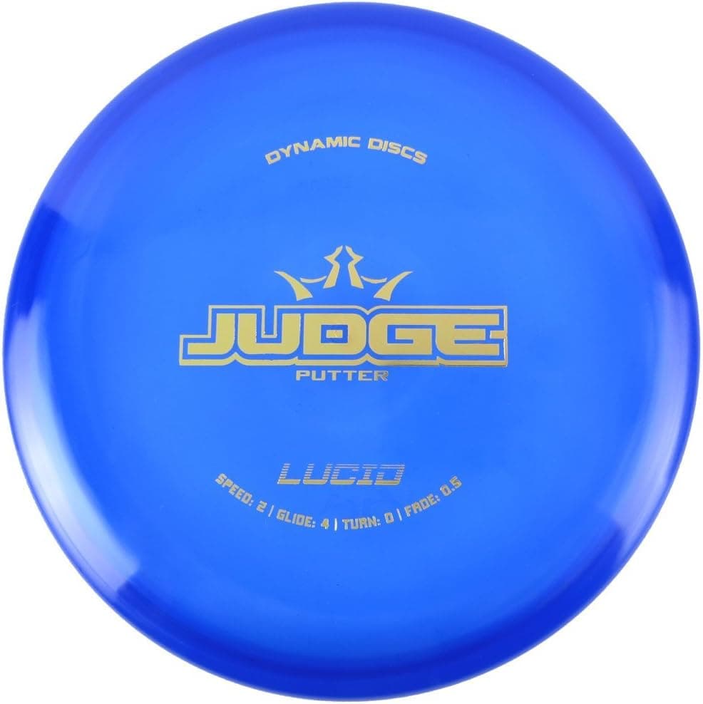 Dynamic Discs Lucid Judge Putter Golf Disc [Colors May Vary]
