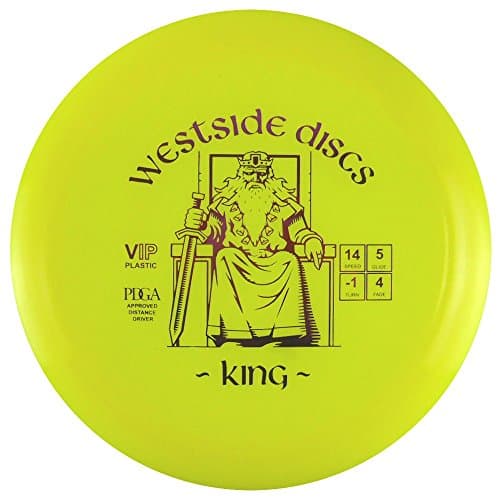 Westside Discs VIP King Distance Driver Golf Disc [Colors May Vary] - 170-172g