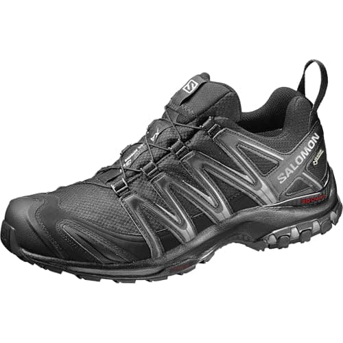 Salomon Men’s XA PRO 3D Gore-Tex Waterproof Trail Running Shoes - Black/Black/Magnet - 10