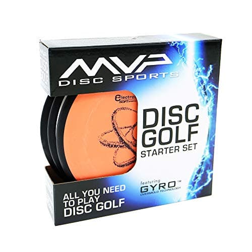MVP Disc Sports 3-Disc Electron Disc Golf Starter Set (Colors and Models May Vary)