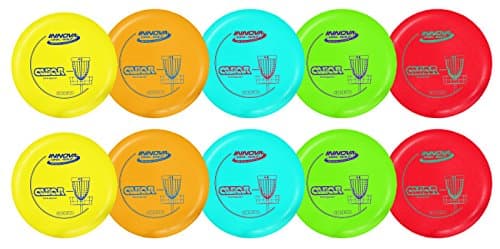 Innova DX Aviar Putt and Approach Disc Golf Putter Practice Pack of 10 (170-172g) Colors Will Vary