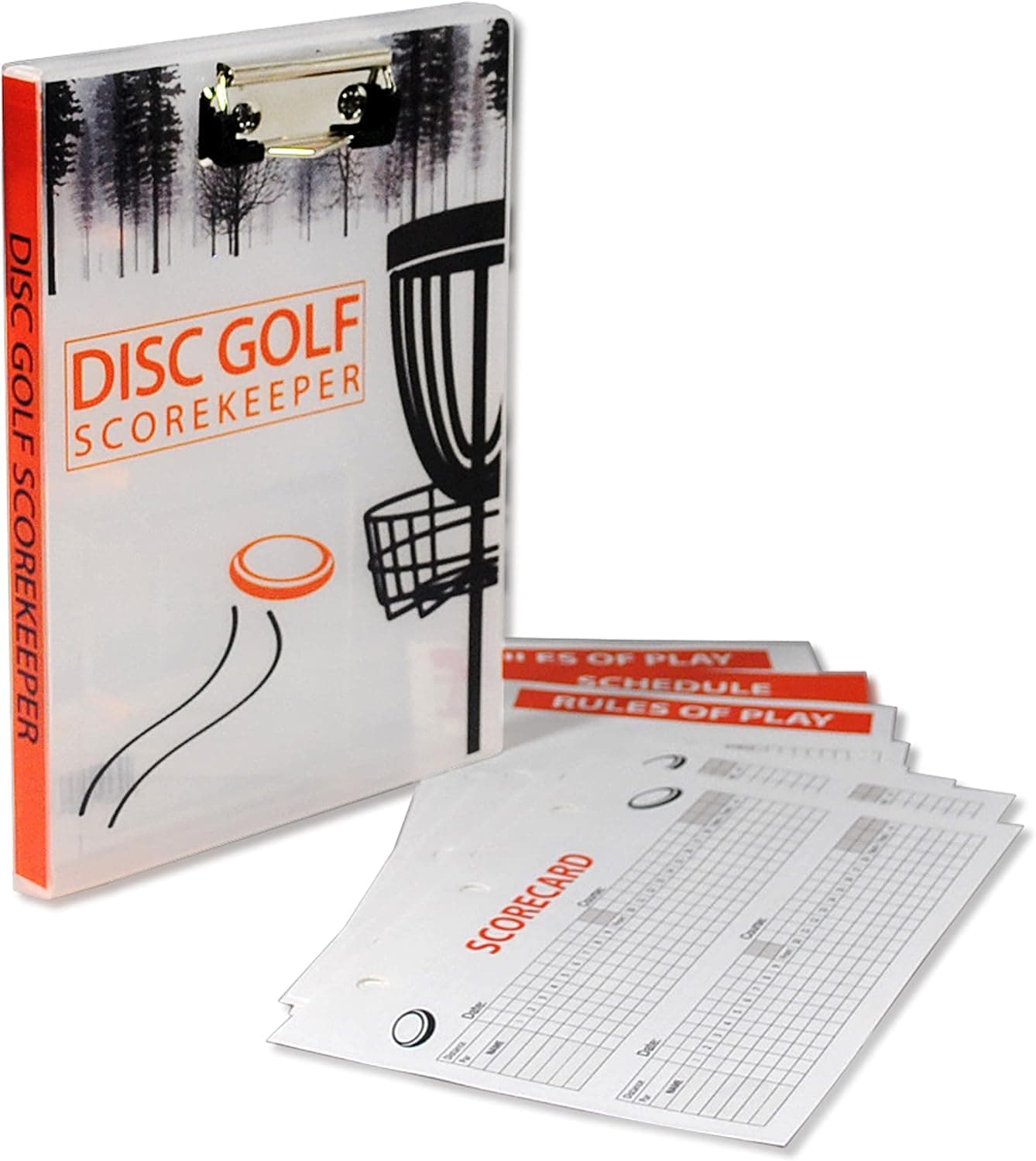 UniKeep Disc Golf Scorekeeper Case with Front Scorecard Clip