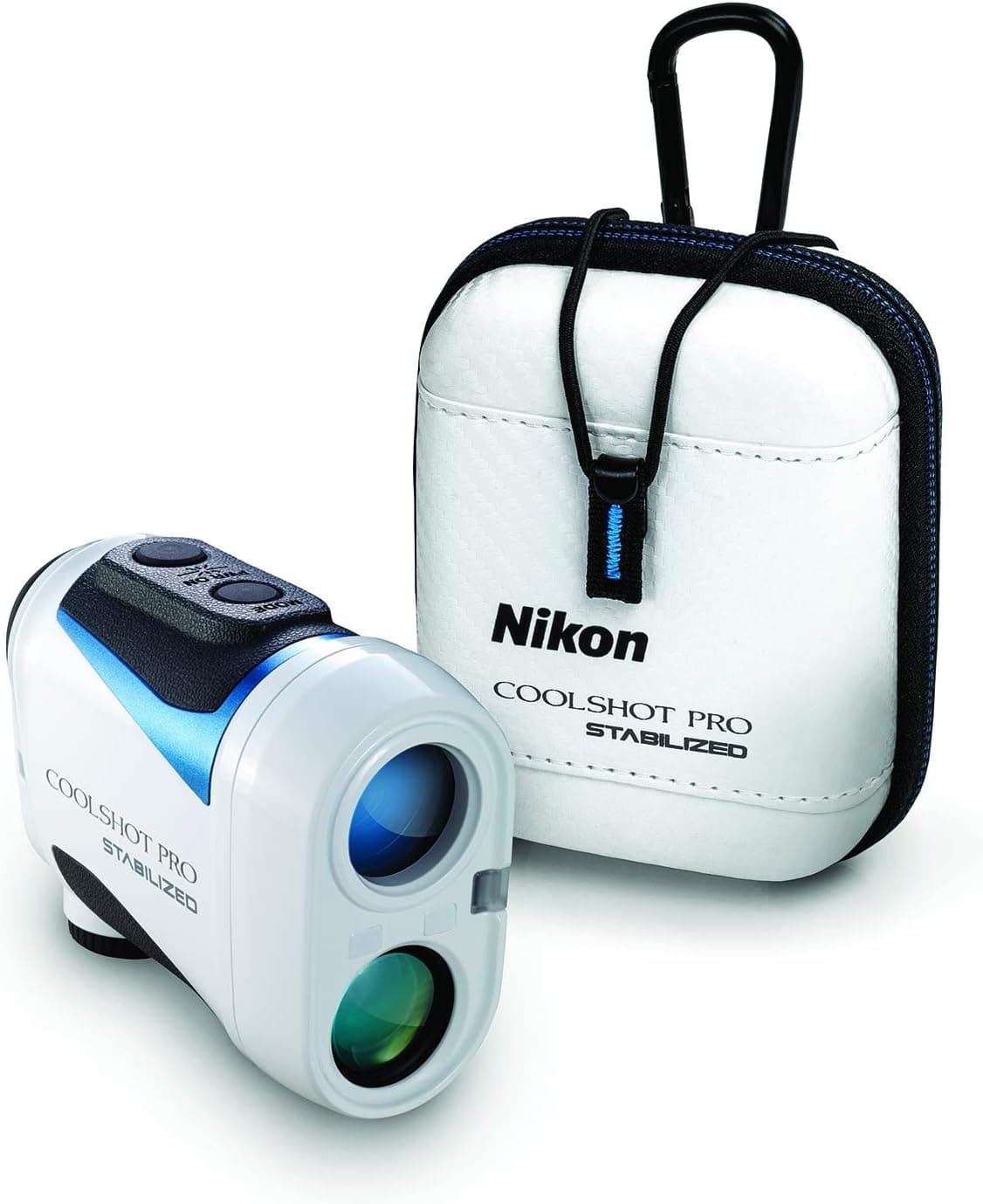 Nikon Coolshot Pro Stabilized Golf Rangefinder with Deluxe Hard Shell Case, Green