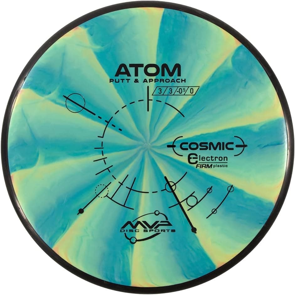MVP Disc Sports Cosmic Electron Atom Disc Golf Putter (Choose Your Firmness/Colors May Vary)