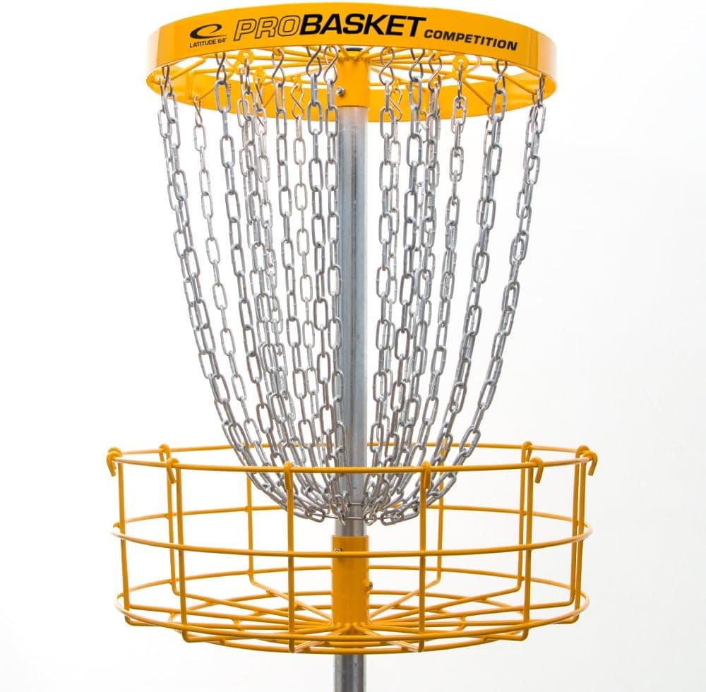 Latitude 64 Portable ProBasket Competition Disc Golf Basket | Frisbee Golf Target | Professional Level Quality