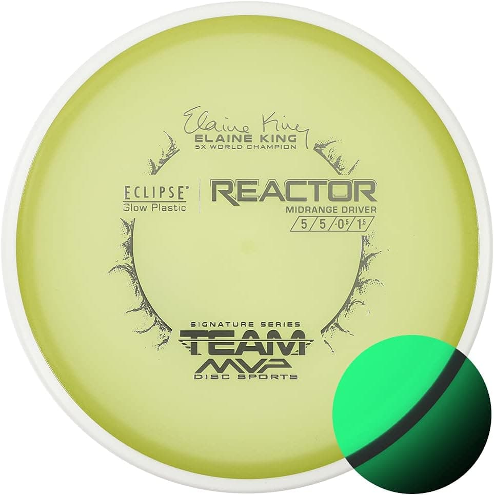 MVP Disc Sports Eclipse Glow 2.0 Reactor Disc Golf Midrange (170-175g)