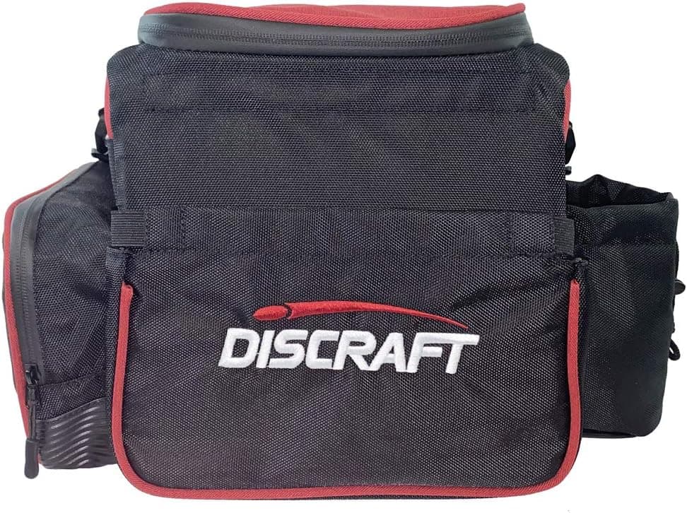 Discraft Tournament Shoulder Disc Golf Bag - Heather Red