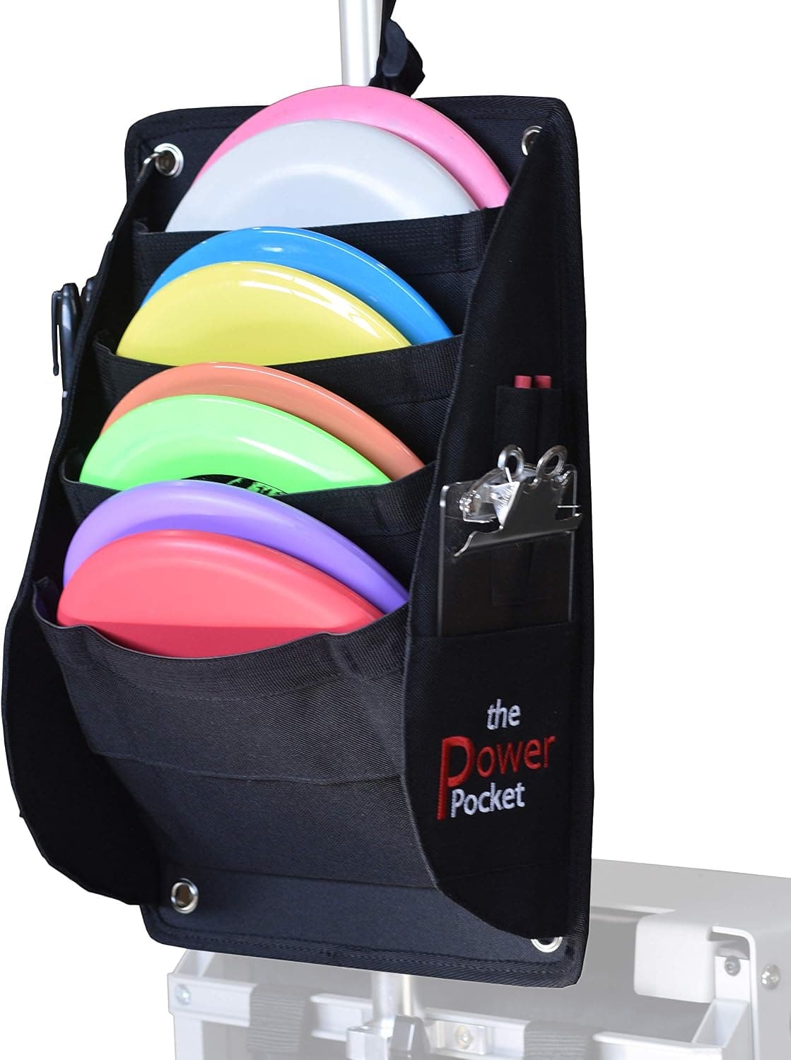 Infinite Discs Power Pocket - Disc Golf Cart Putter Pouch for Discs and Accessories