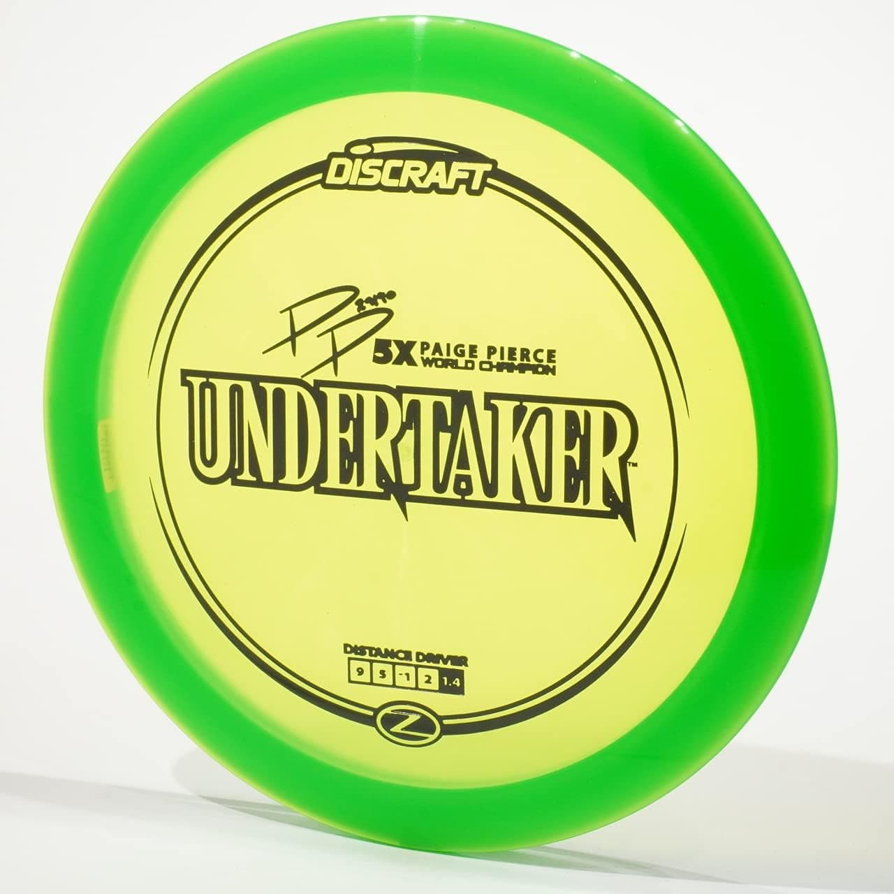 Discraft Undertaker (Z-Line) Paige Pierce Signature Driver Golf Disc