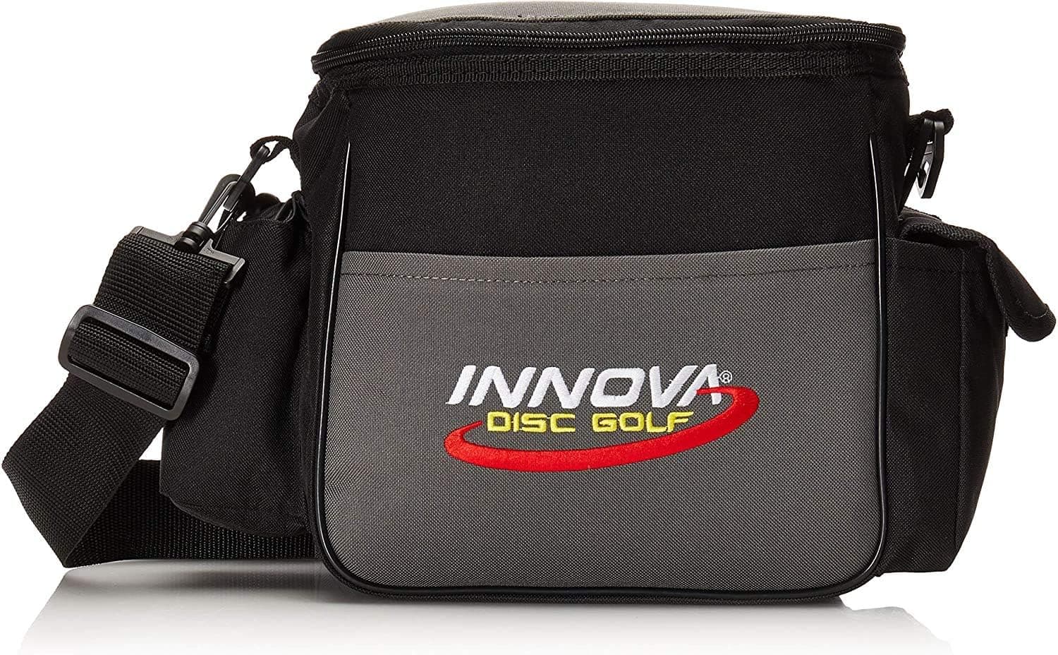 Innova Champion Discs Standard Golf Bag, Medium (Black/Gray)