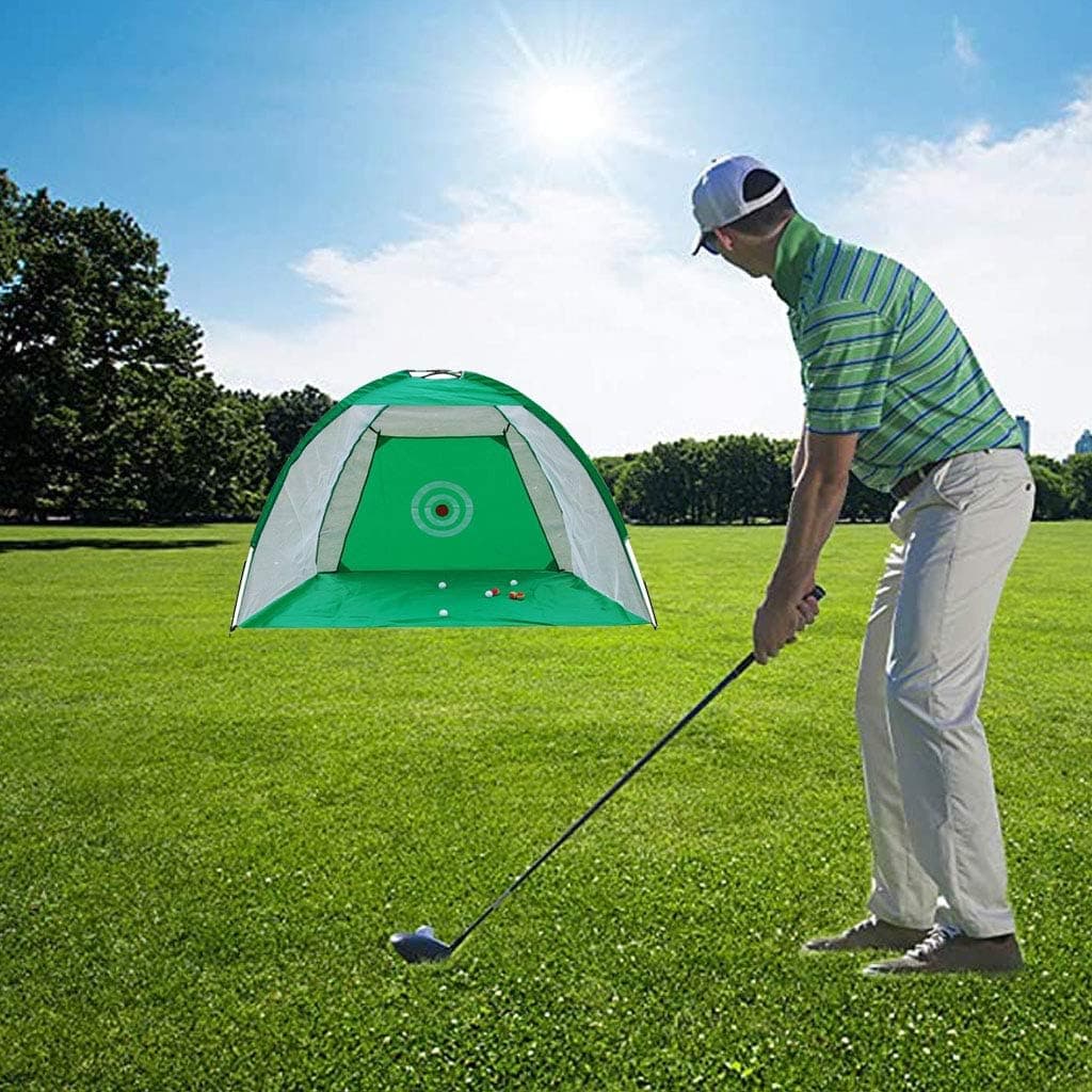 URINGO Golf Net Golf Hitting Nets Training Aids Practice Nets for Backyard Driving Range Chipping with Target Carry Bag for Indoor Outdoor Sports