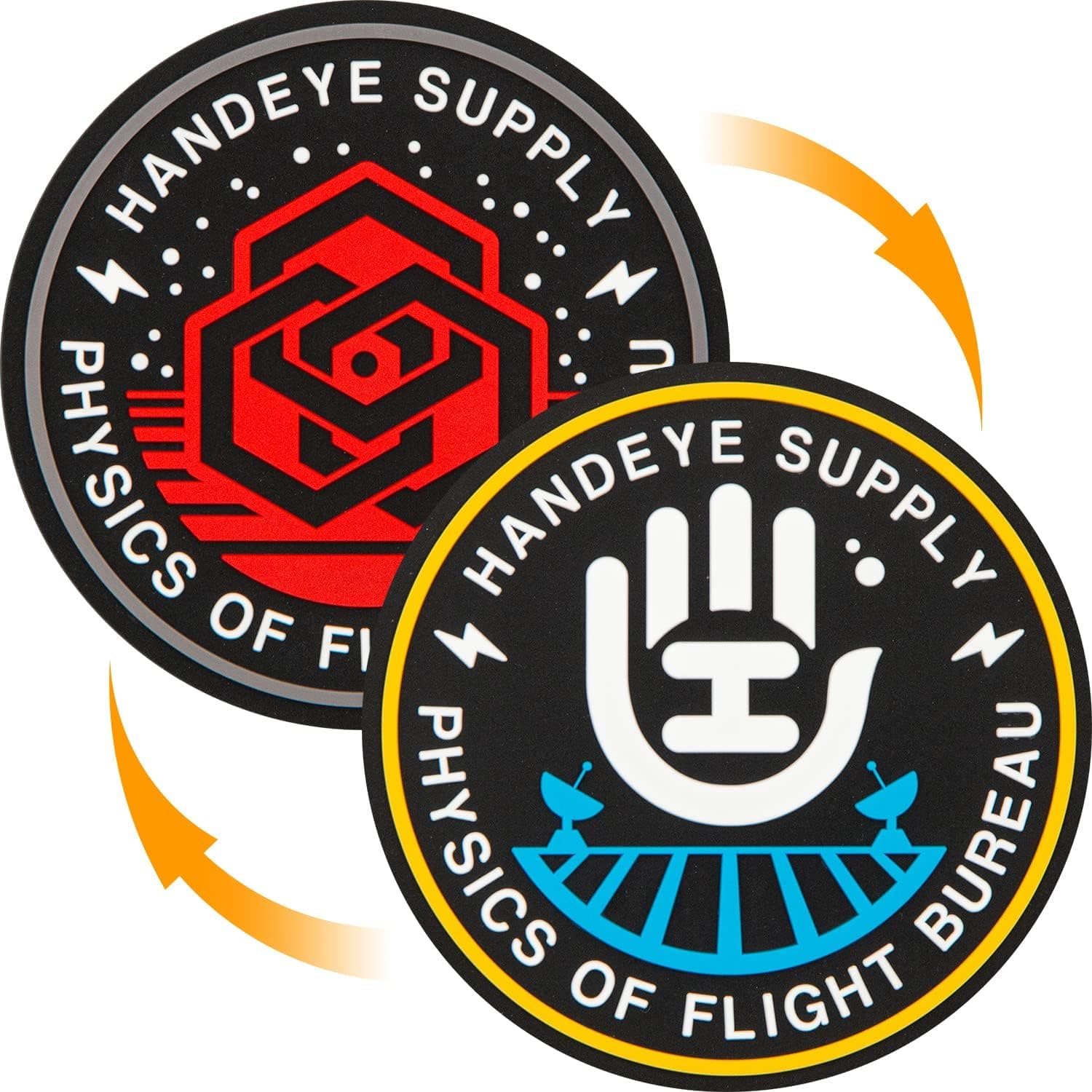 Dynamic Discs Flexible Disc Golf Mini Marker - Lightweight Accessory (Handeye Supply Co Emblem)