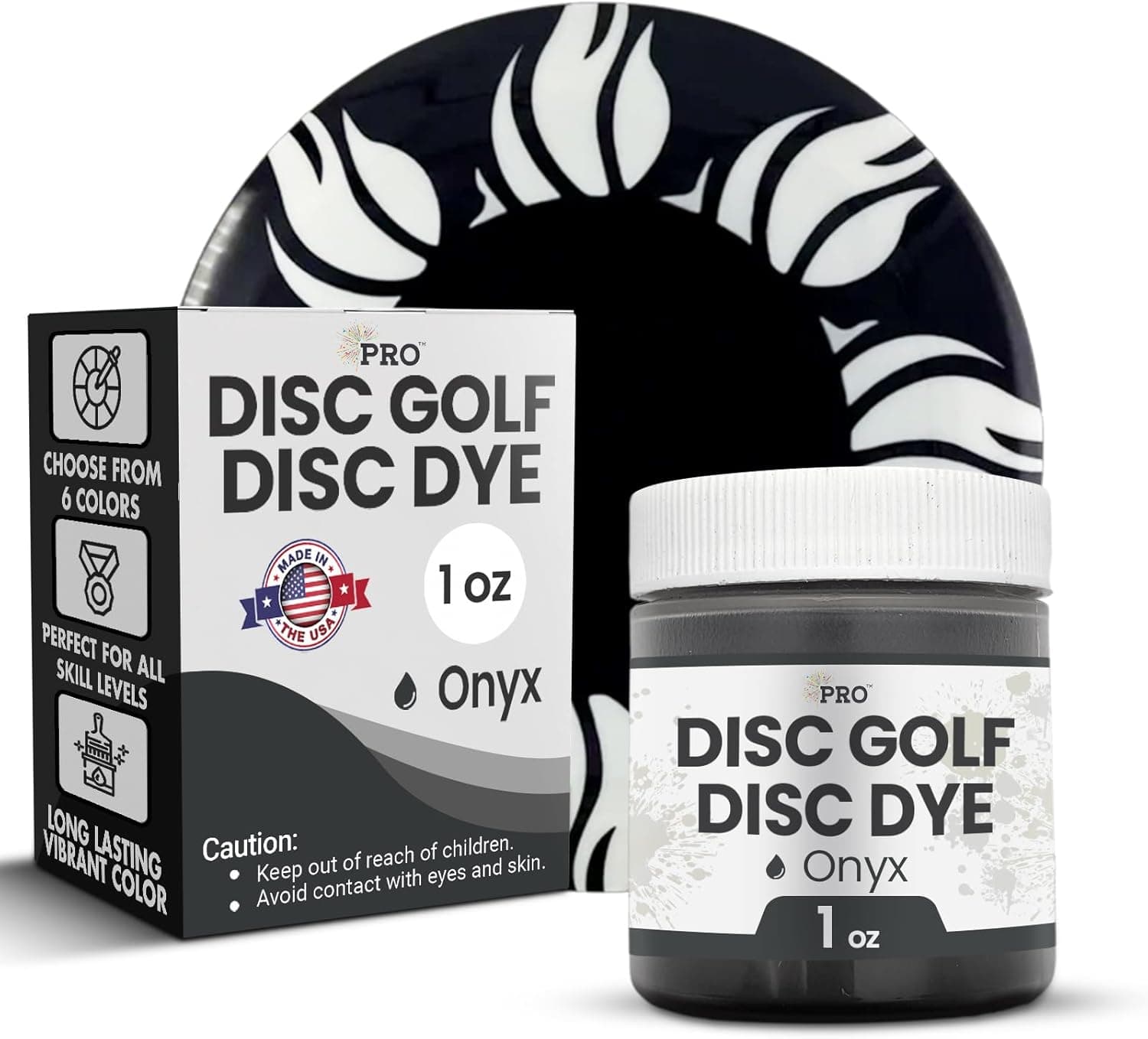 Pro Chemical Tie Dye - Disc Golf Disc Colors, 1 oz Containers