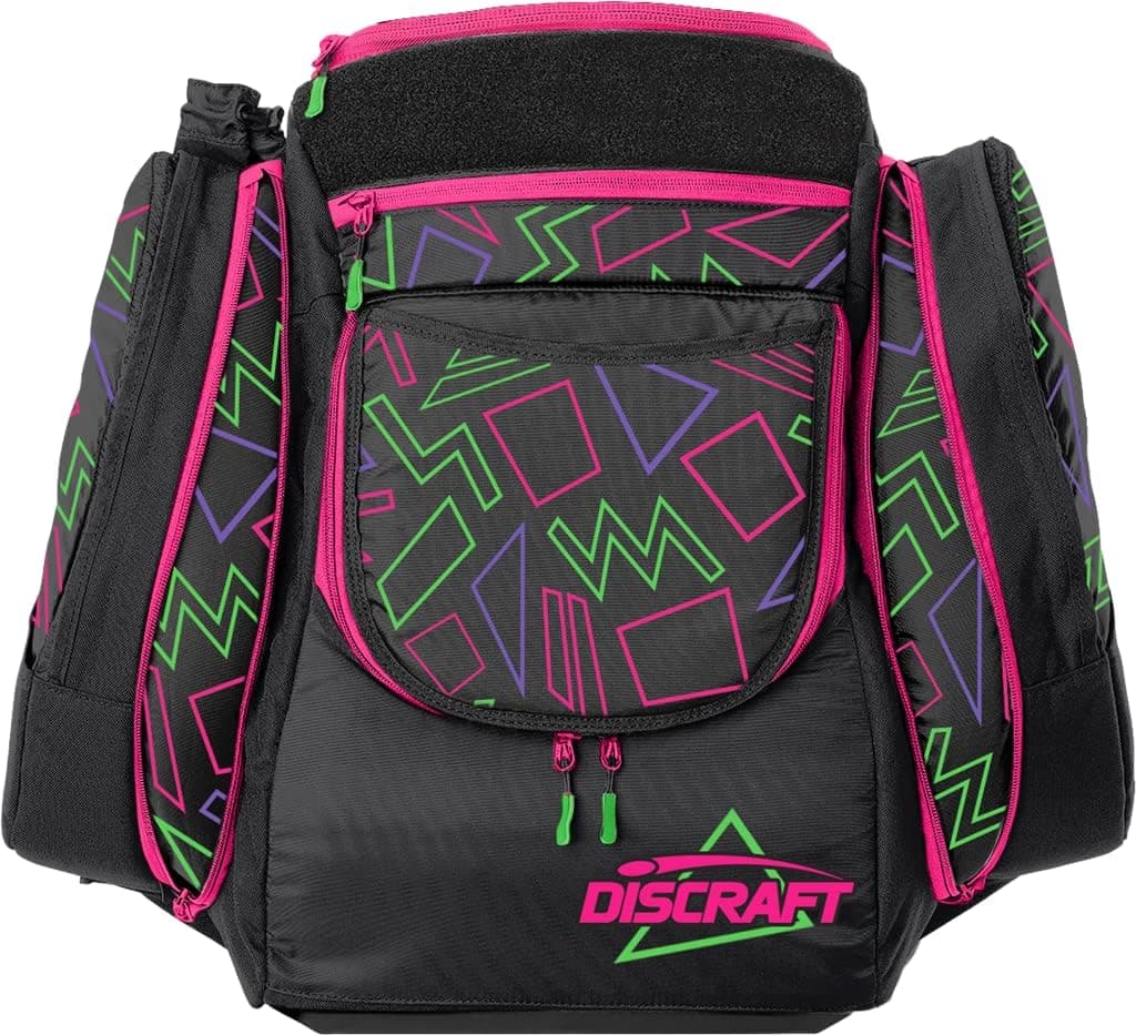 Discraft GripEQ AX5 Backpack Disc Golf Bag - Neon
