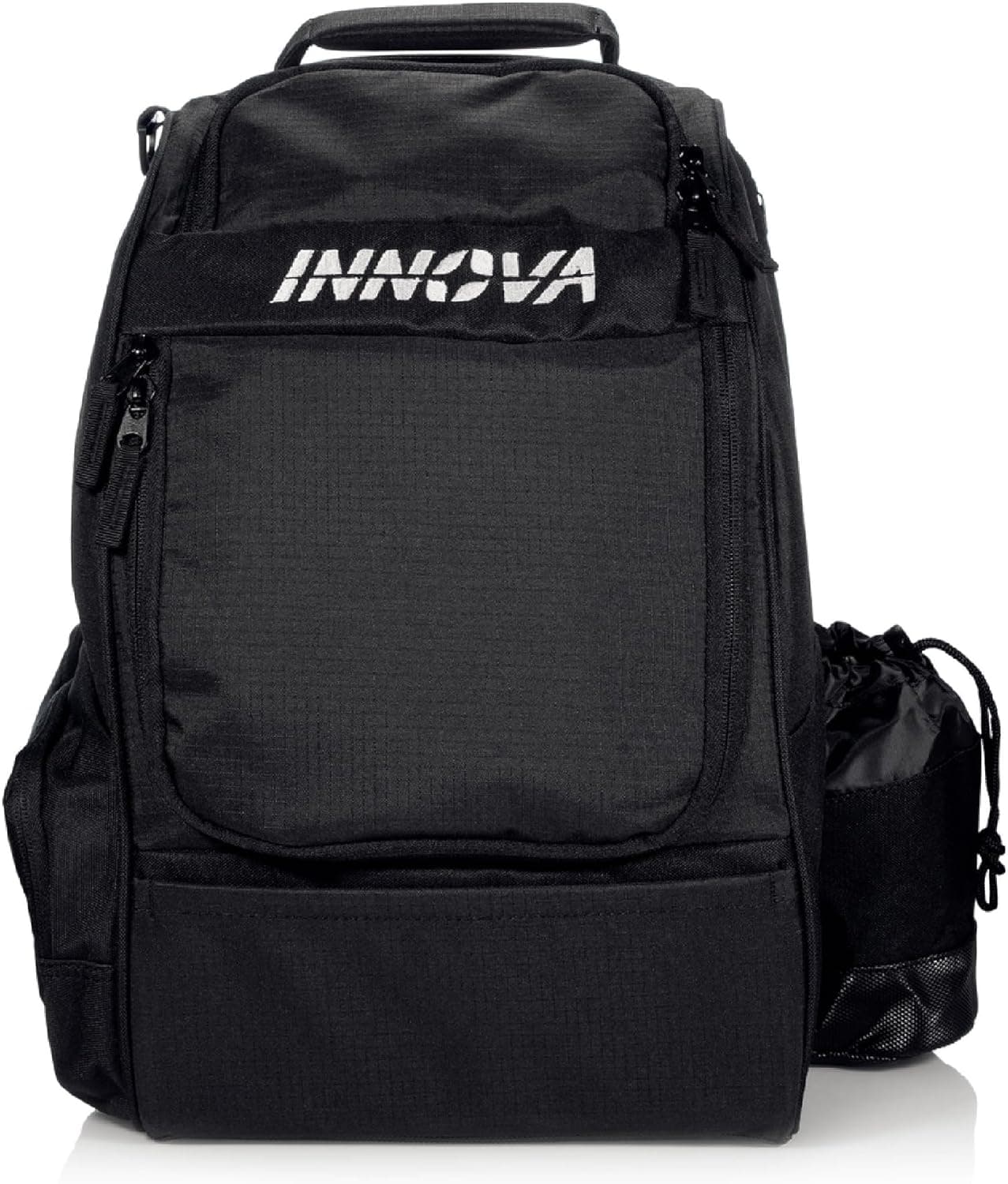 Innova Adventure Pack Disc Golf Backpack 2023 - Holds 25 Discs, Includes Mini, Black