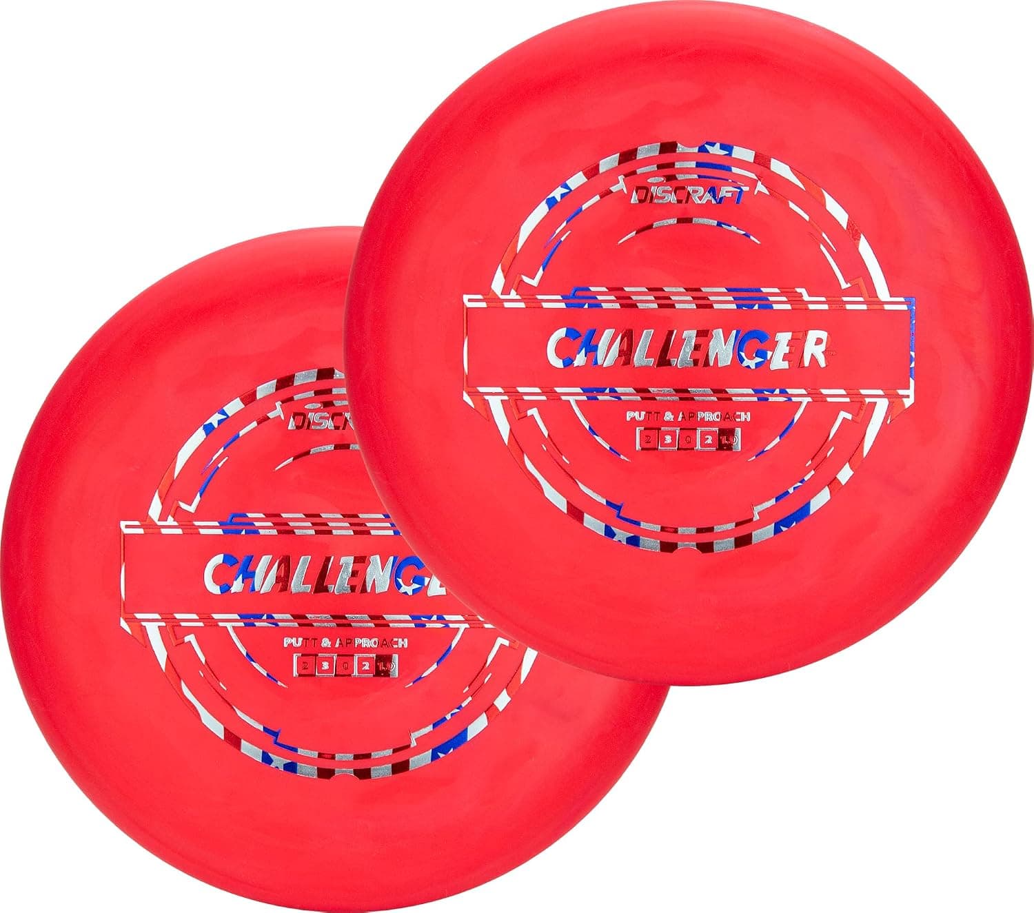 Discraft Challenger Putter Twin Pack - Identical Putters, Putter Blend, 173-174g