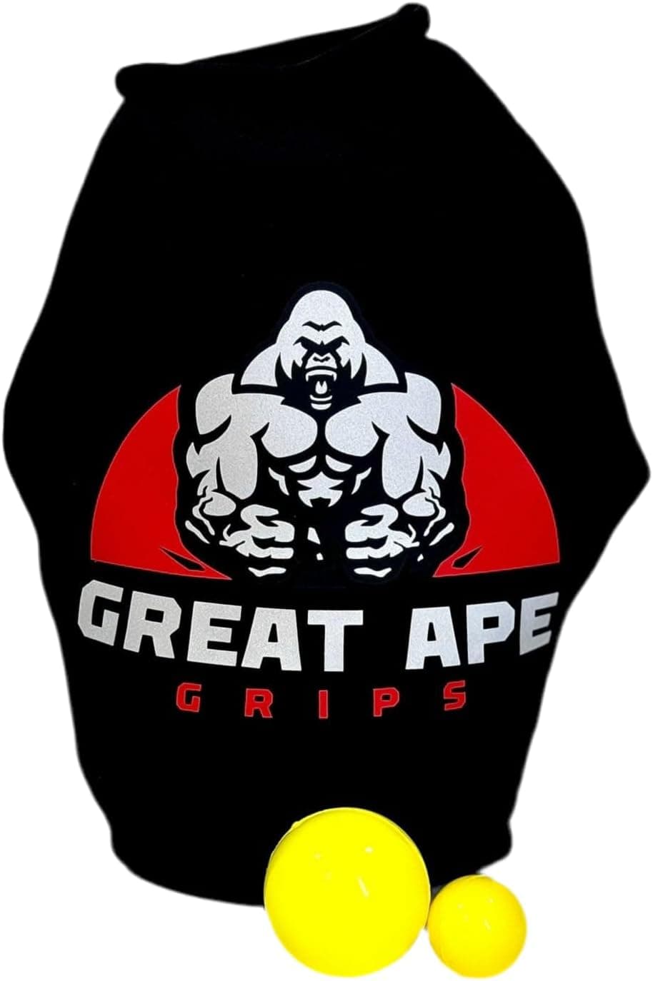 Great Ape Grips Black Grip Strength Trainer, Hand Strengthener, Forearm Trainer, Wrist Training