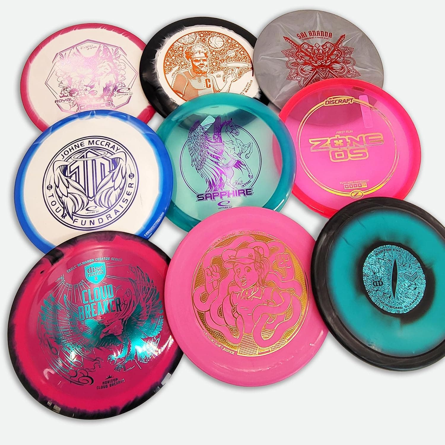 Disc Golf Mystery Box - Surprise Assortment of Discs, Merchandise and Accessories