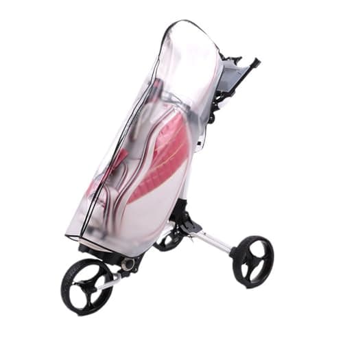 Earssa Golf Bag Rain Cover Waterproof Rain Cover for Golf Bag PVC Golf Bag Cover Hood Club Bags Raincoat for Golfer