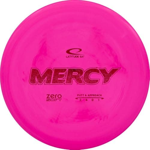 Mercy by Latitude 64 | Zero Soft Plastic | Disc Golf Putt and Approach Disc (Colors Vary)