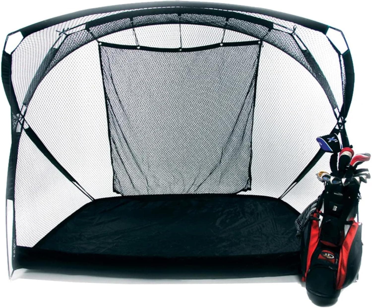 ParBuster Golf Net, The Catch-All Portable Hitting Practice Netting for Backyard Driving, Home Sports Training Accessories for Men and Women, 9 x 7 ft