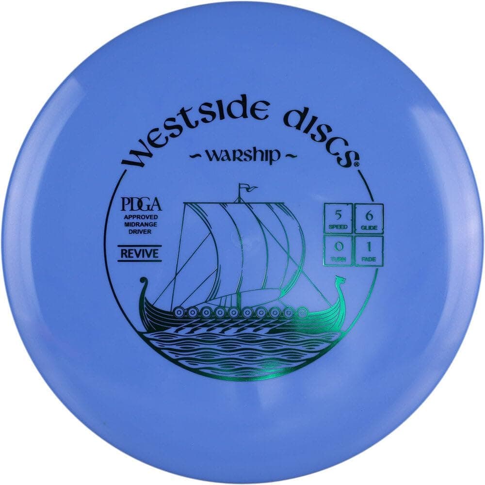 Warship by Westside Discs Revive Plastic Disc Golf Midrange