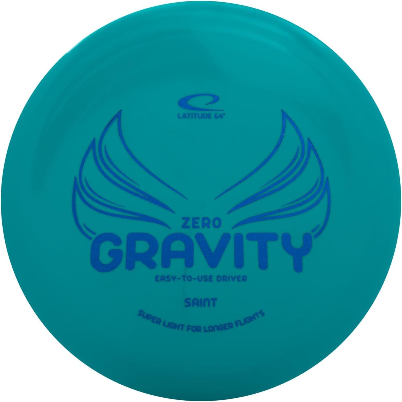 Latitude 64 Zero Gravity Saint - Stable Disc Golf Fairway Driver, Floats in Water, Lightweight 120-130g