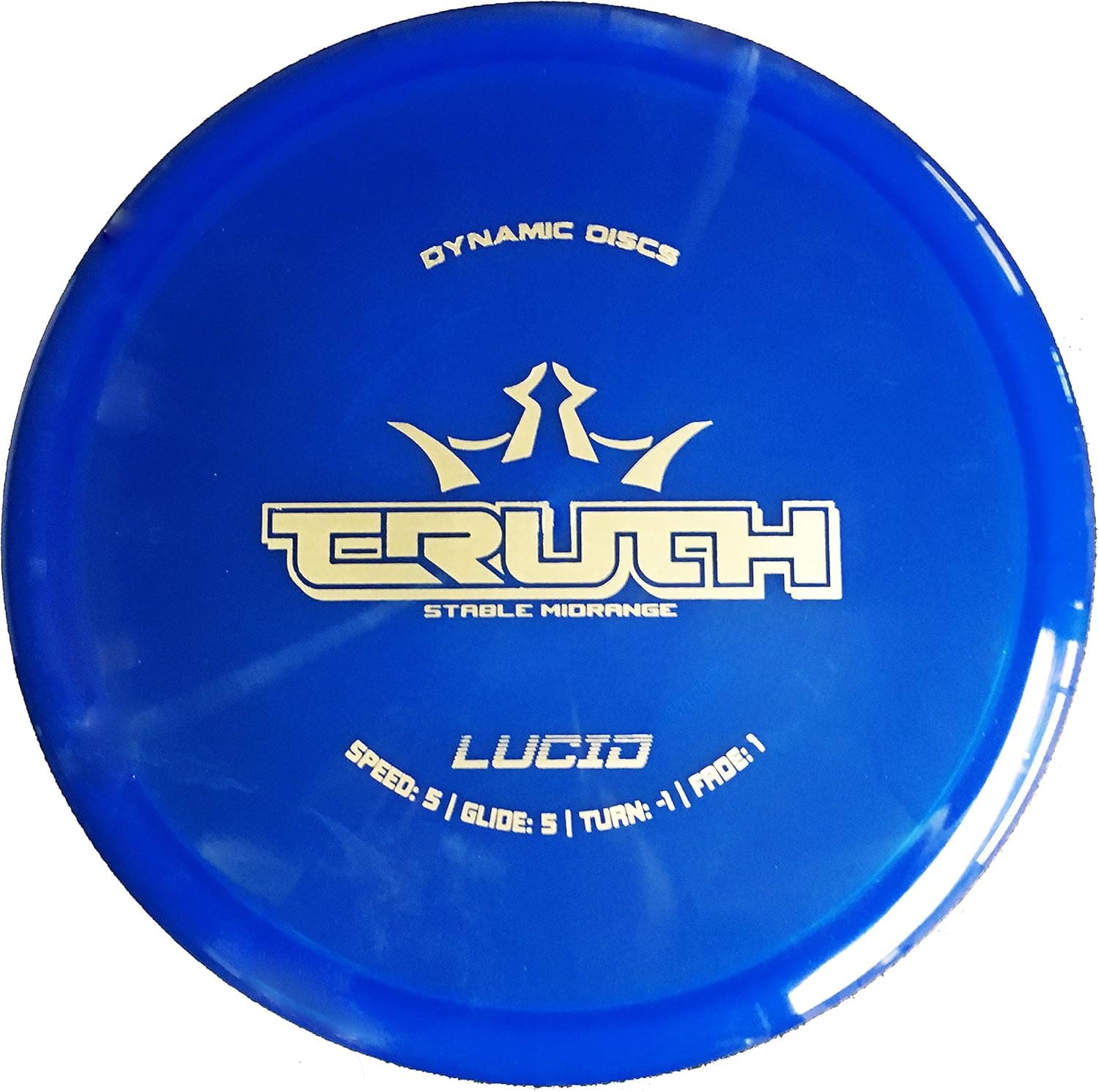 Dynamic Discs Truth Stable Midrange Disc Golf, Lucid, Colors May Vary