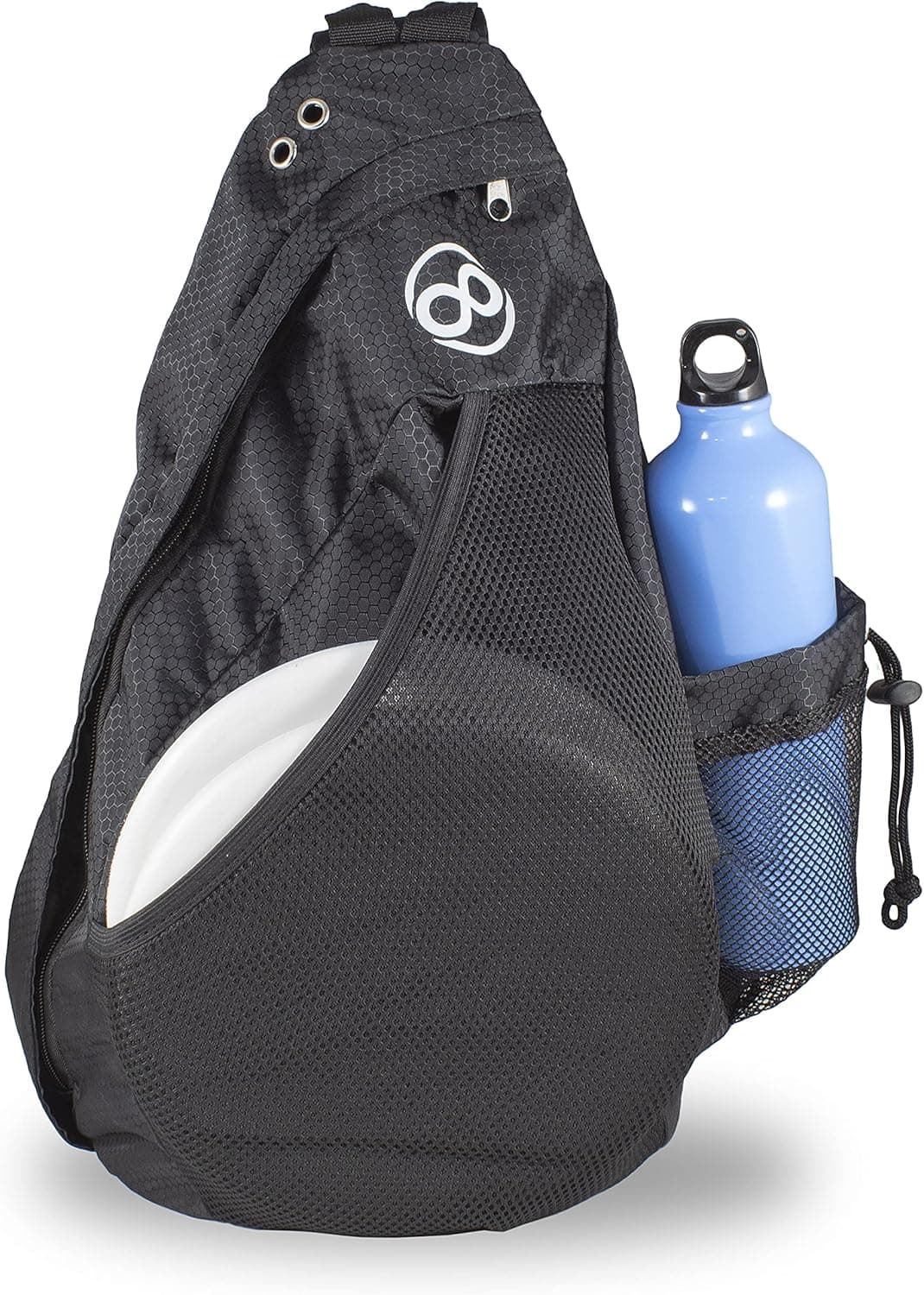 Infinite Discs Slinger Disc Golf Bag for Quick Disc Storage, 8-12 Discs