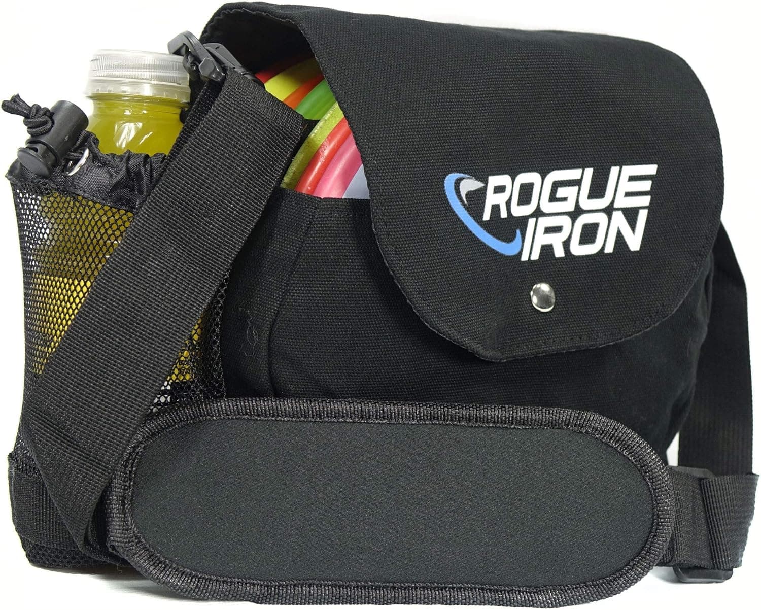 Rogue Iron Sports Small Disc Golf Bag - Sling Disc Bag Holds Up To 7 Discs