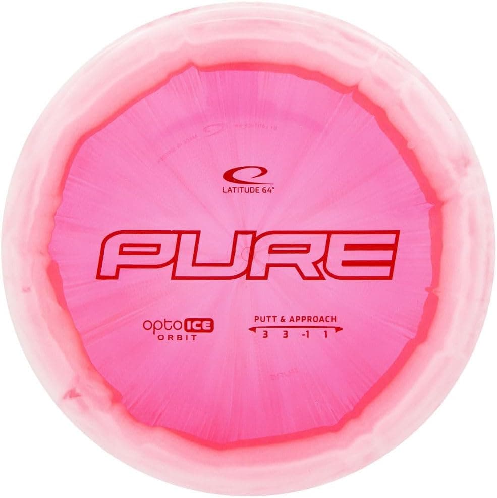 Latitude 64 Opto Ice Orbit Pure Putter Golf Disc, Colors Will Vary