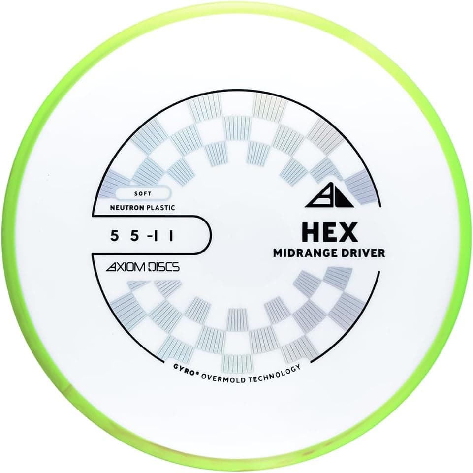 Axiom Discs Neutron Hex Disc Golf Midrange (Choose Your Firmness/Colors May Vary)